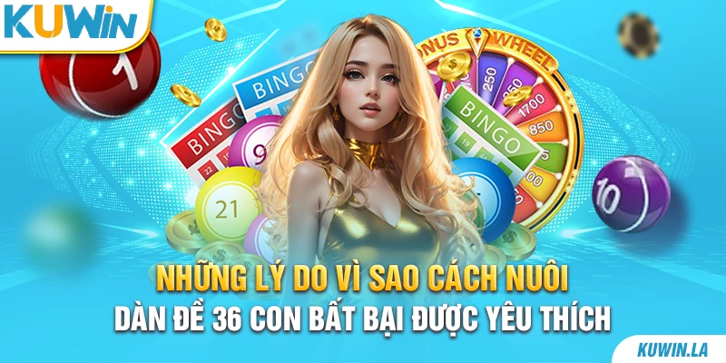 Những lý do vì sao cách nuôi dàn đề 36 con bất bại được yêu thích